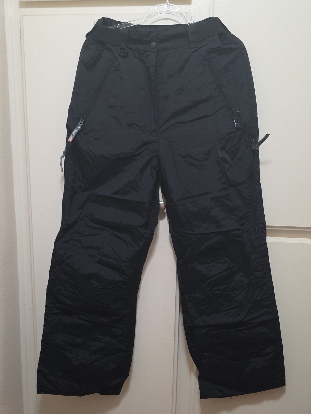 Women's Black Insulated Snow Pants